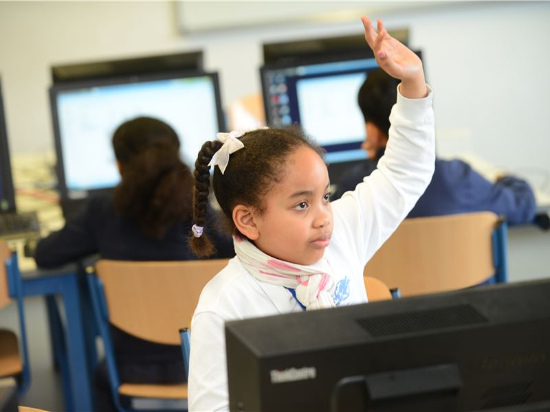 Children in the Computer Room